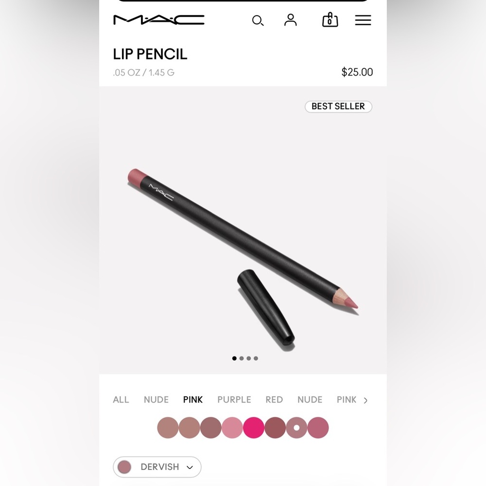 MAC Cosmetic’s Lip Liner-Dervish